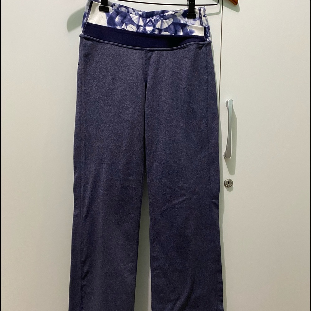 lulu lemon astro navy blue pants